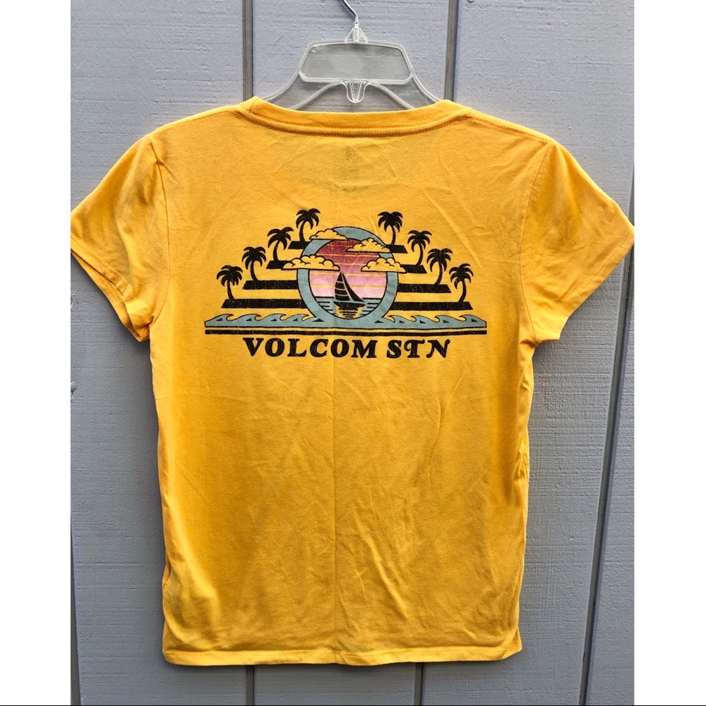 Volcom Sunset Graphic Tee Size S